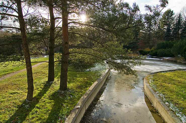 Японский сад Главного Ботанического Сада г. Москвы