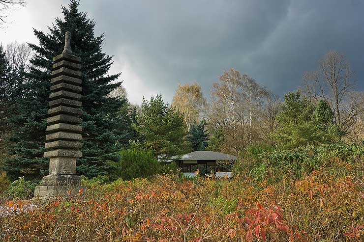 Японский сад Главного Ботанического Сада г. Москвы