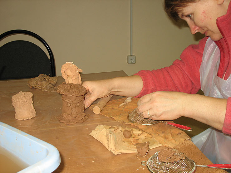 Занятие в Реабилитационном центре «Преодоление»