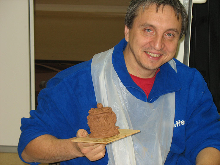 Занятие в Реабилитационном центре «Преодоление»